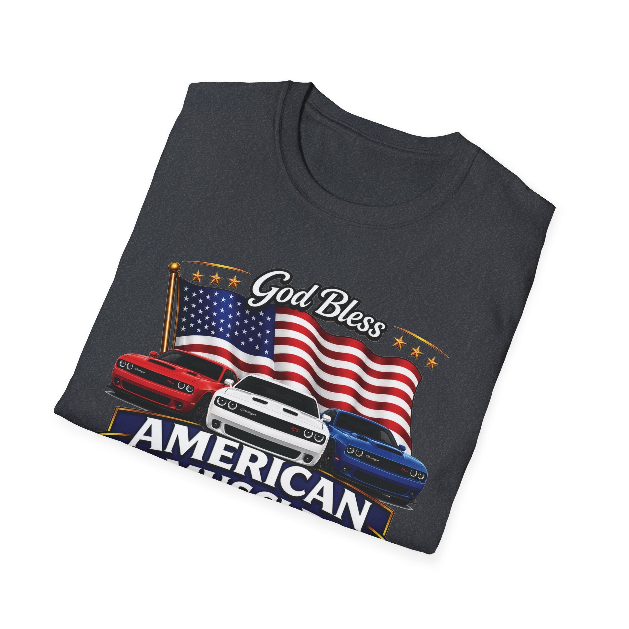 God Bless American Muscle Shirt - Challenger