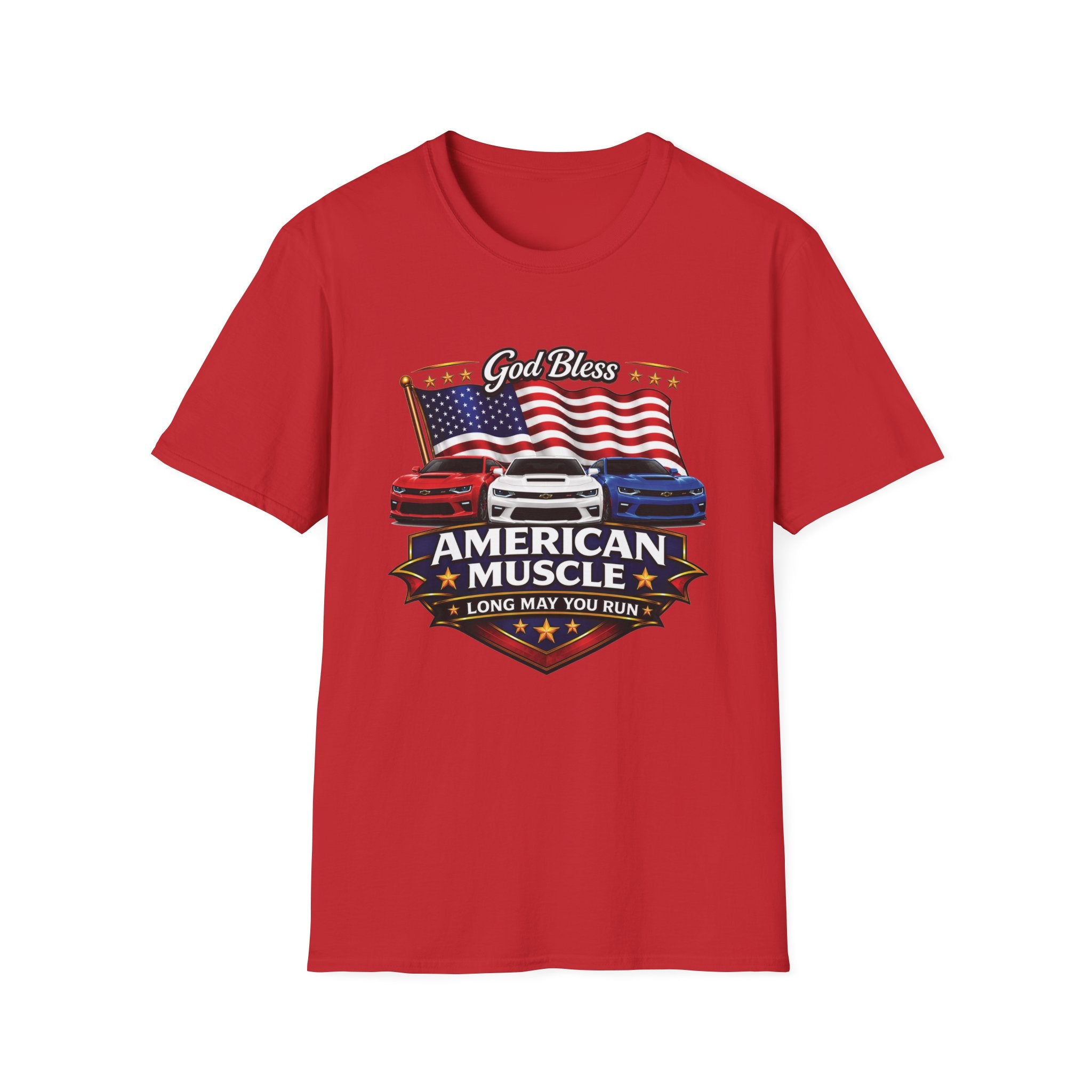 God Bless American Muscle Shirt - Camaro