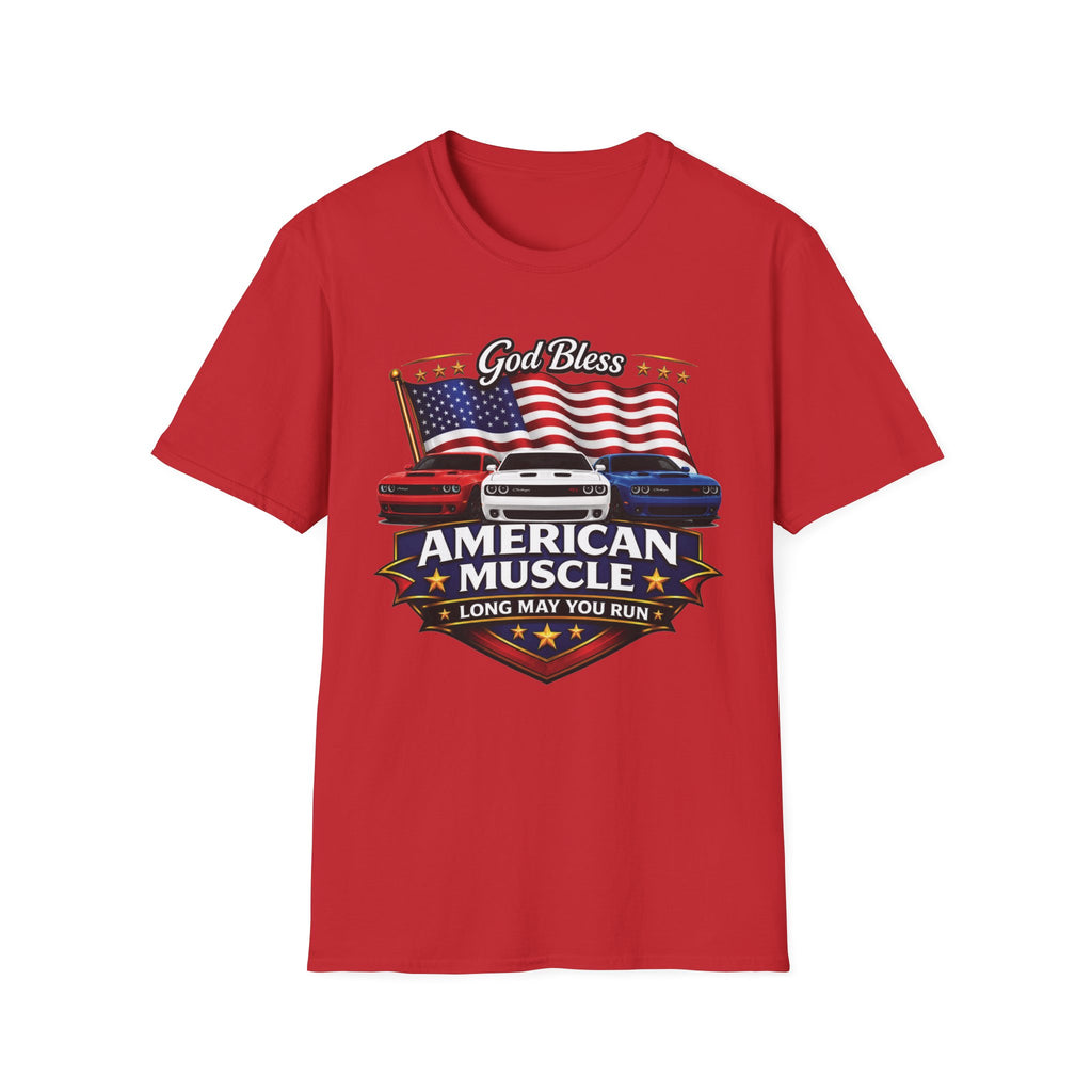 God Bless American Muscle Shirt - Challenger