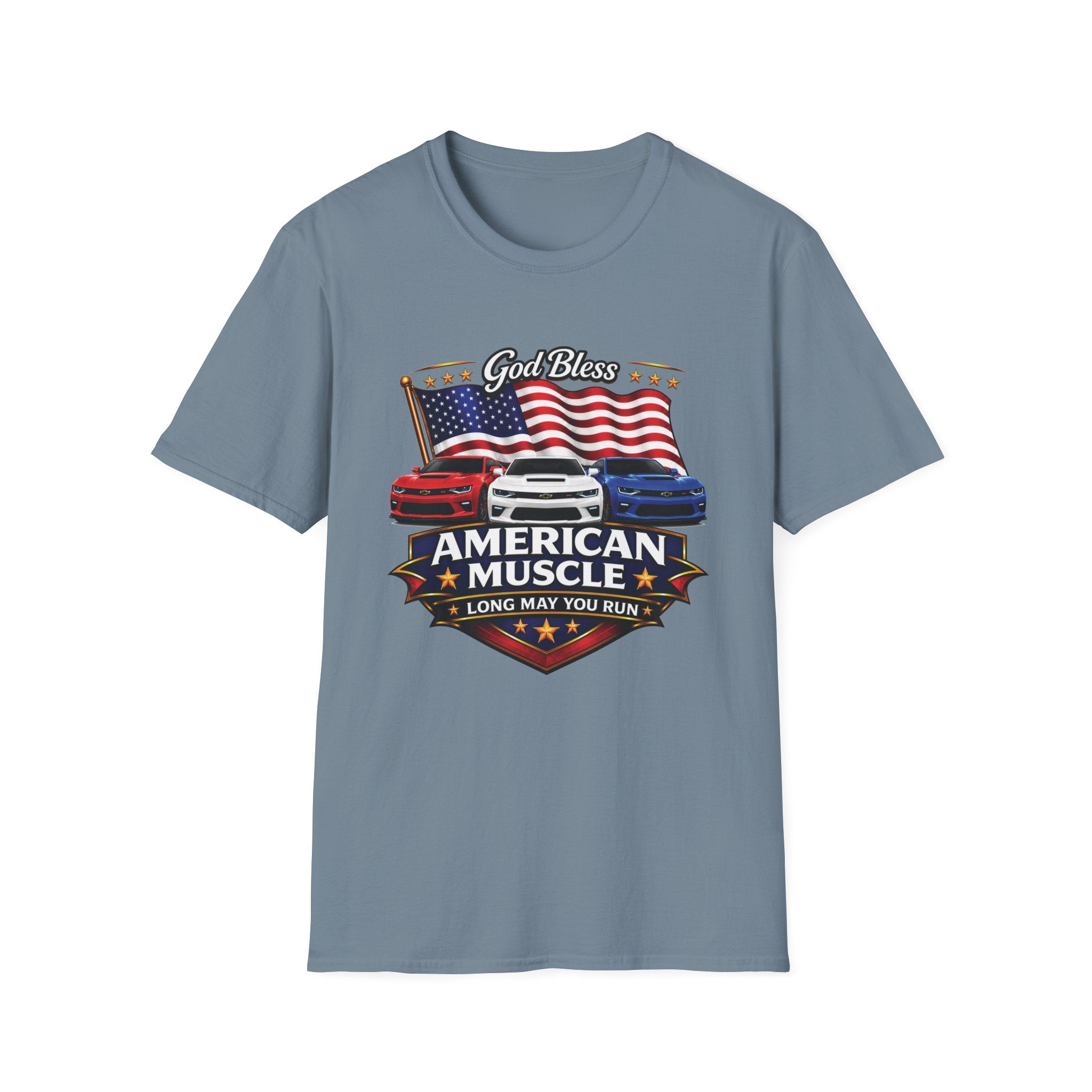 God Bless American Muscle Shirt - Camaro