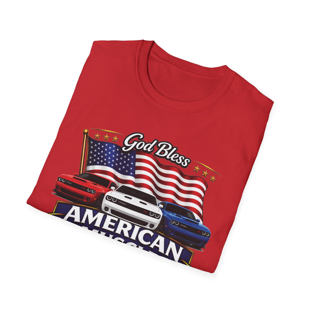 God Bless American Muscle Shirt - Challenger