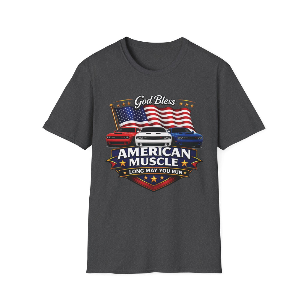 God Bless American Muscle Shirt - Challenger