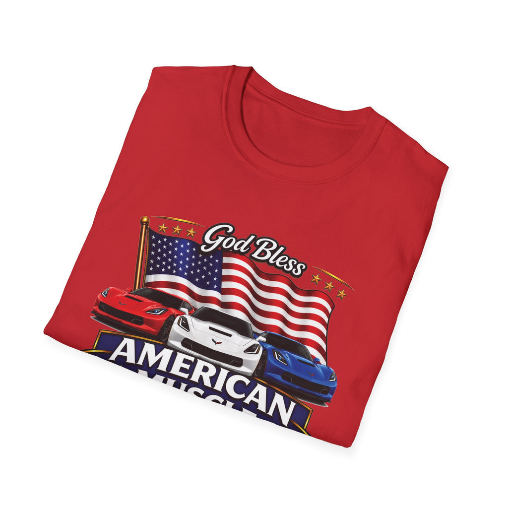 God Bless American Muscle Shirt - Corvette