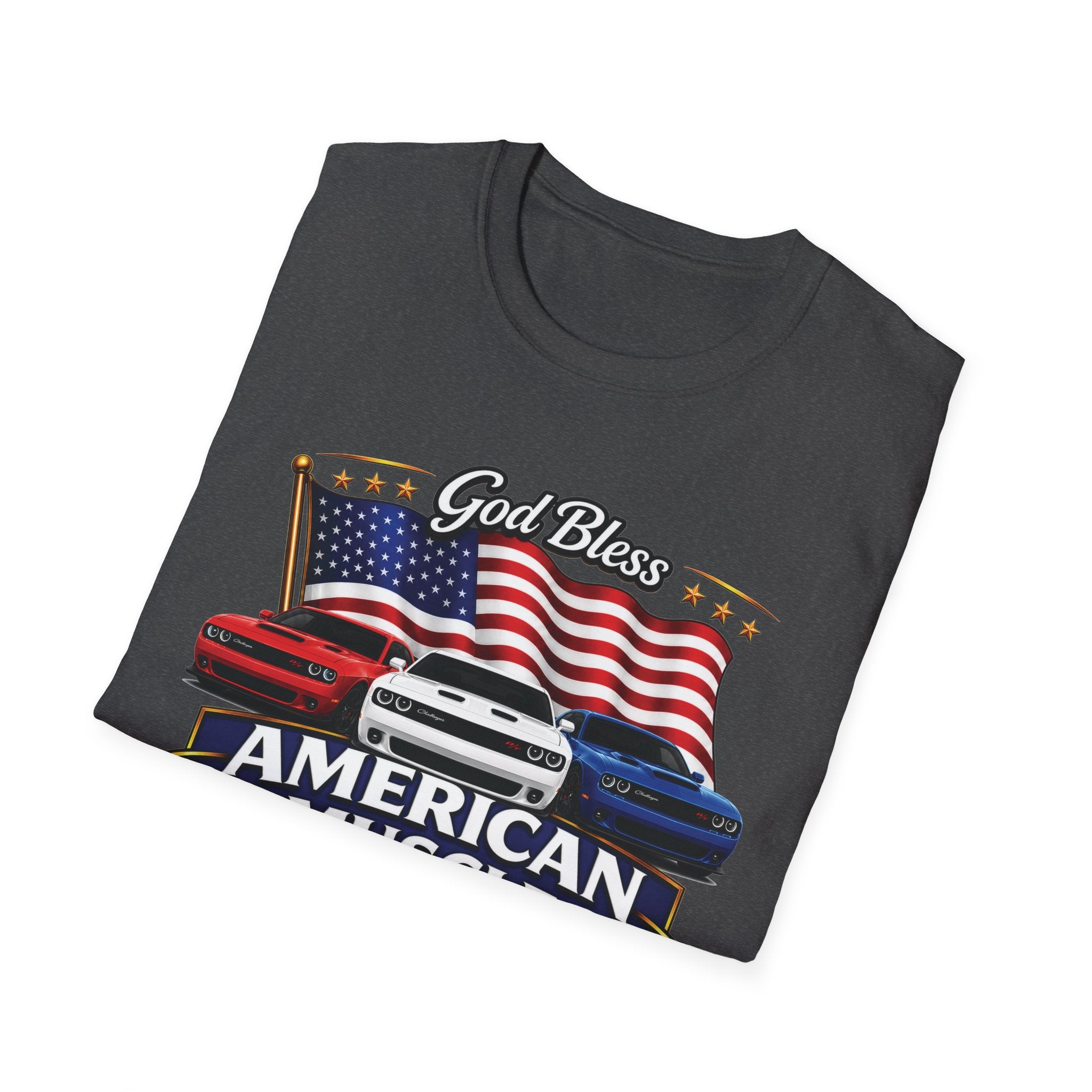 God Bless American Muscle Shirt - Challenger