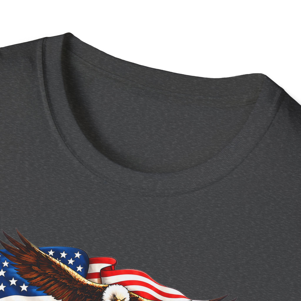 God Bless American Muscle Eagle Shirt - Challenger