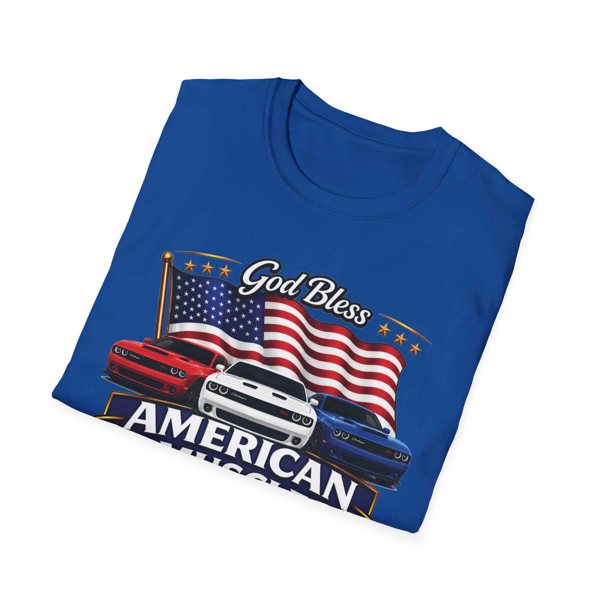 God Bless American Muscle Shirt - Challenger