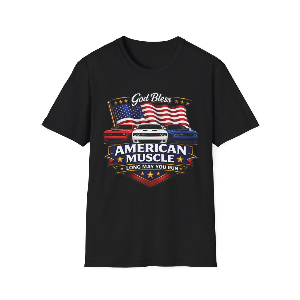 God Bless American Muscle Shirt - Challenger