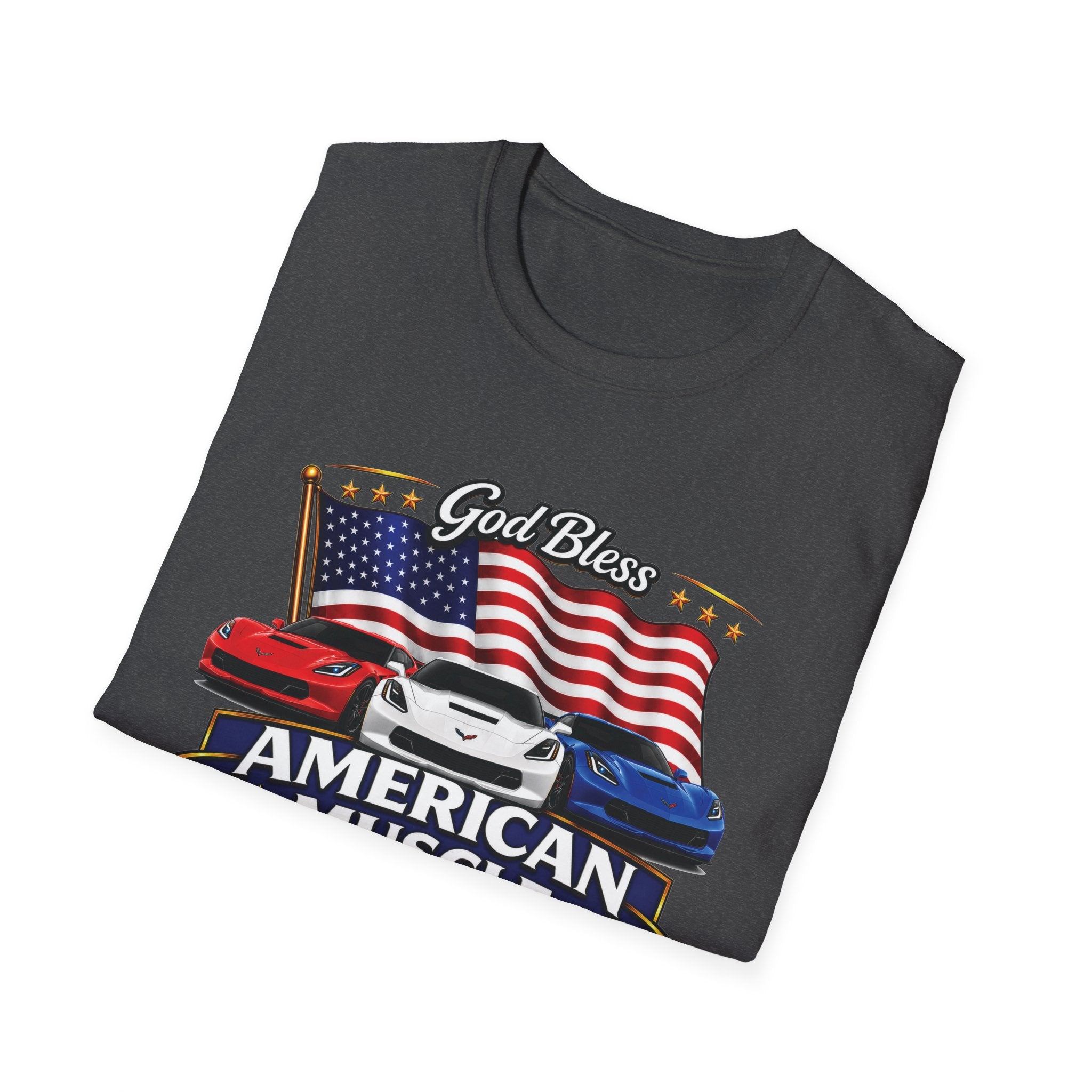 God Bless American Muscle Shirt - Corvette