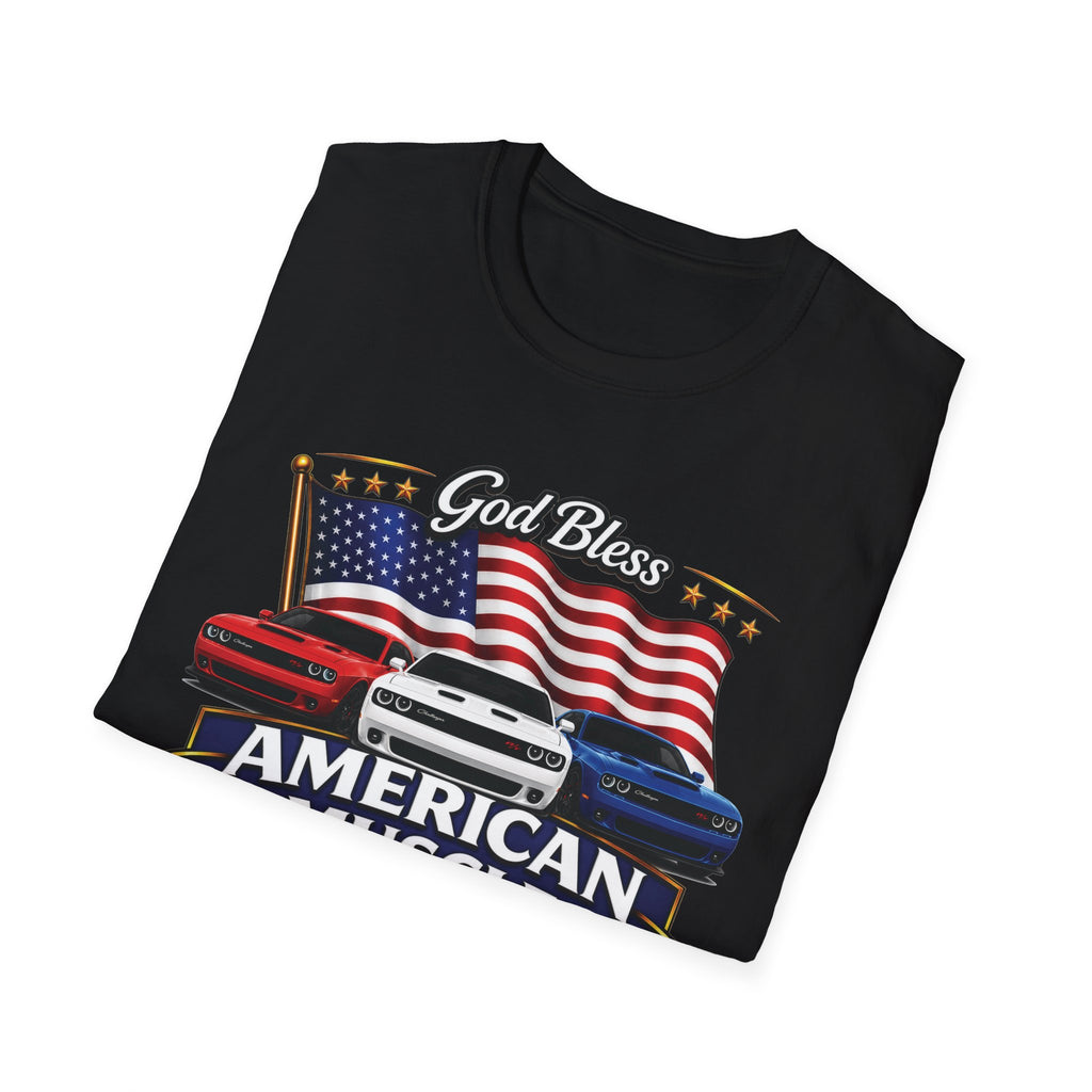 God Bless American Muscle Shirt - Challenger