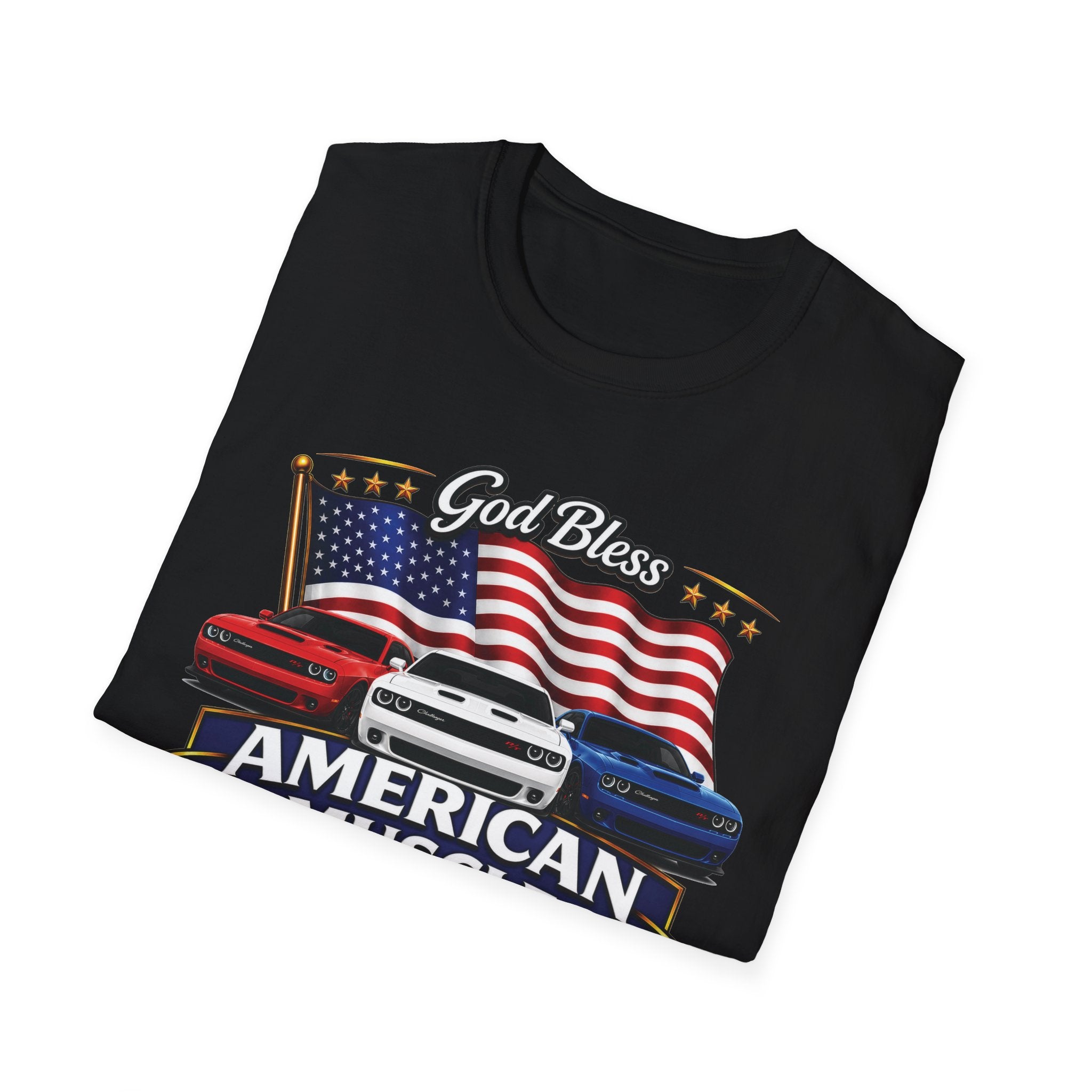 God Bless American Muscle Shirt - Challenger