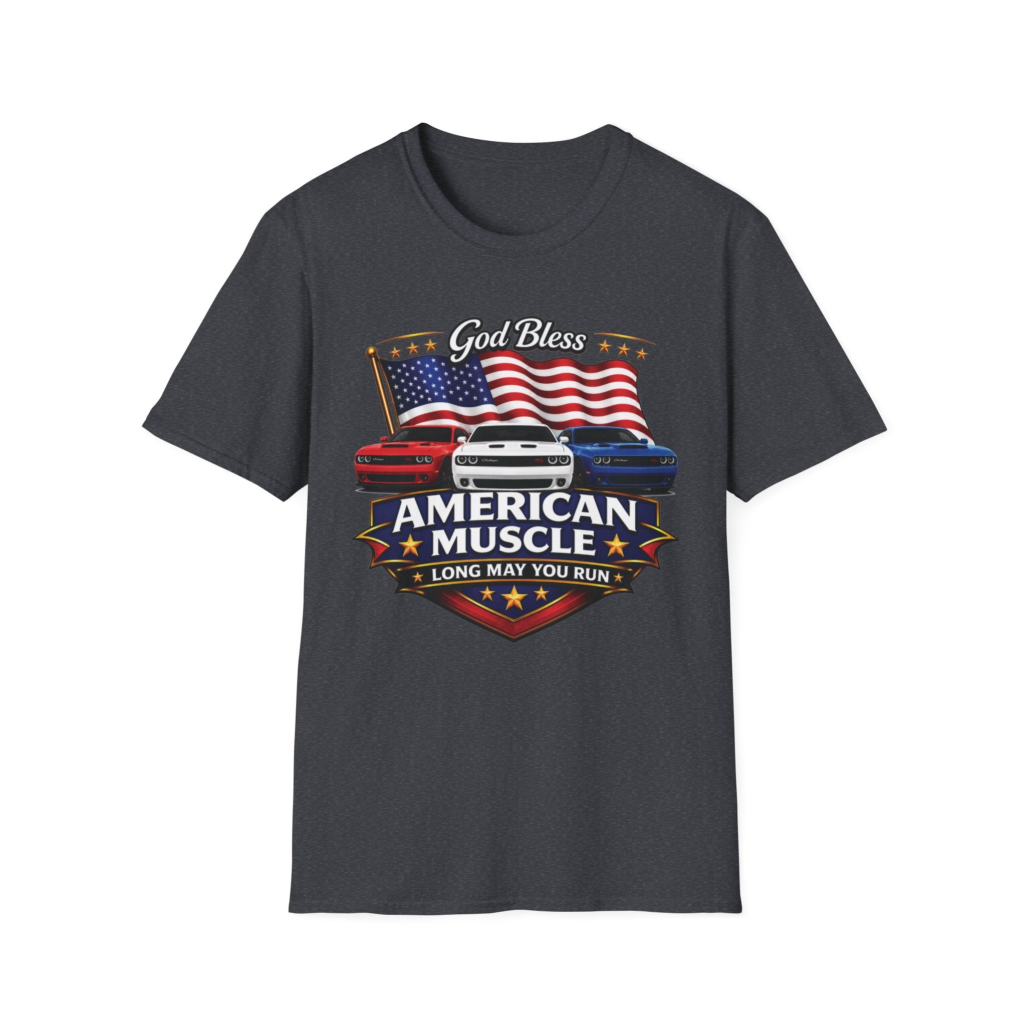 God Bless American Muscle Shirt - Challenger