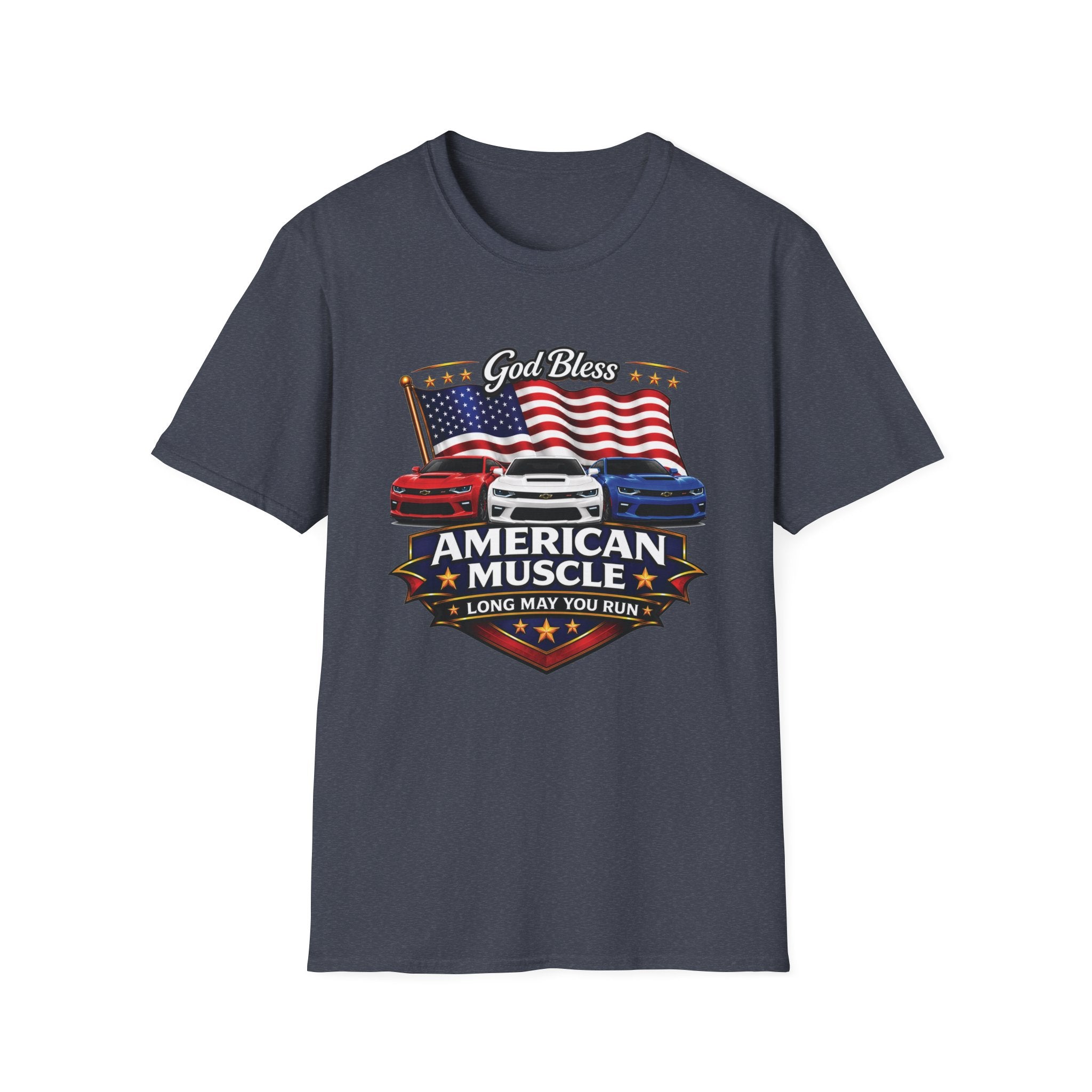 God Bless American Muscle Shirt - Camaro