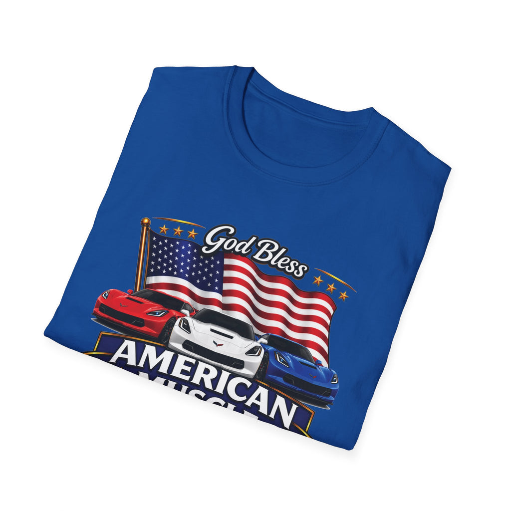 God Bless American Muscle Shirt - Corvette