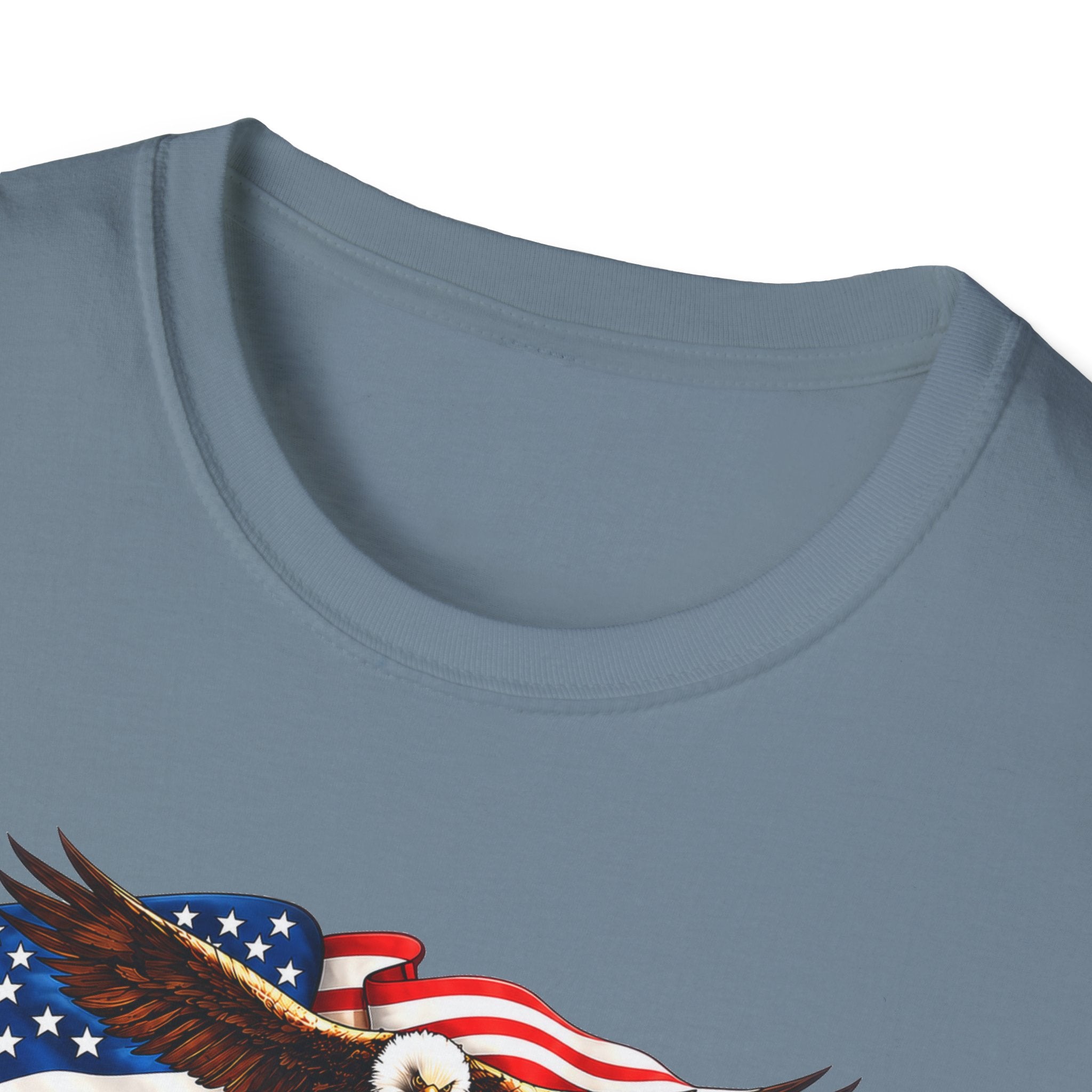 God Bless American Muscle Eagle Shirt - Challenger