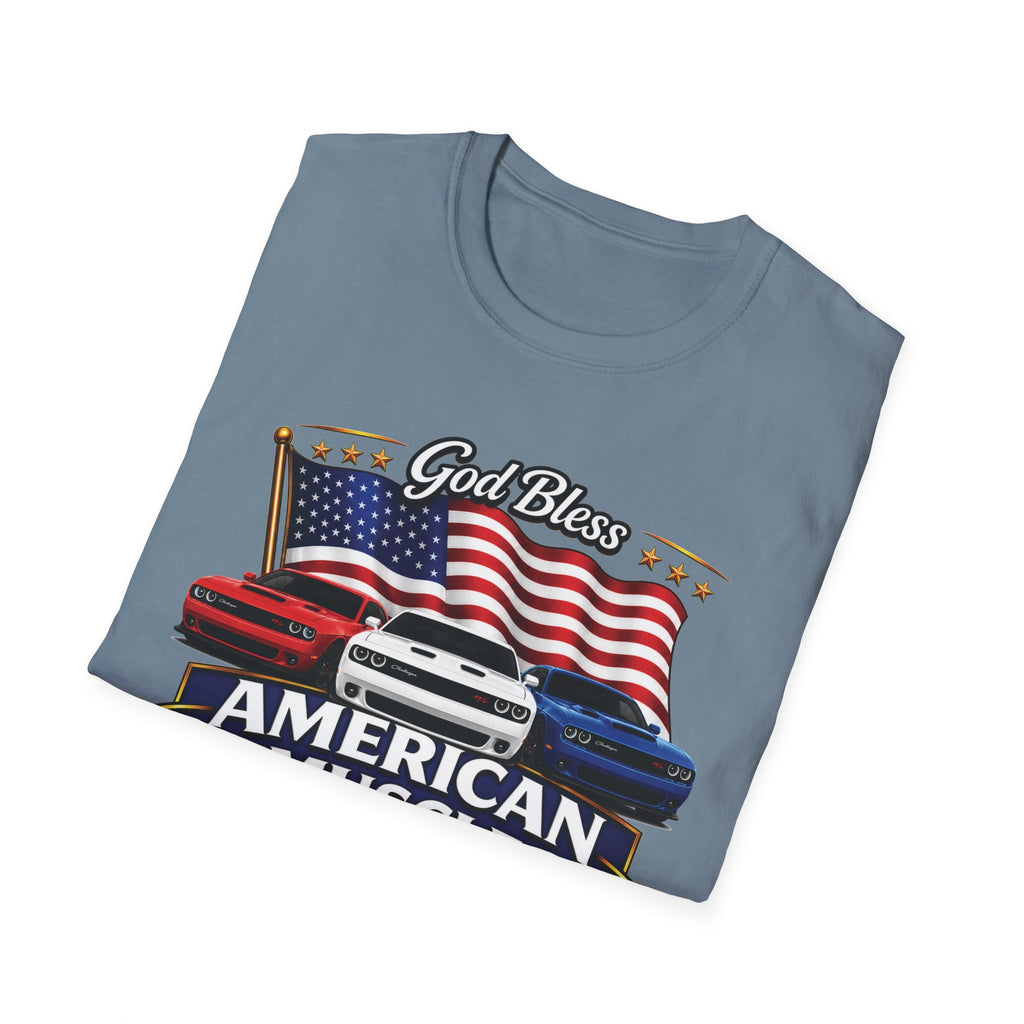 God Bless American Muscle Shirt - Challenger