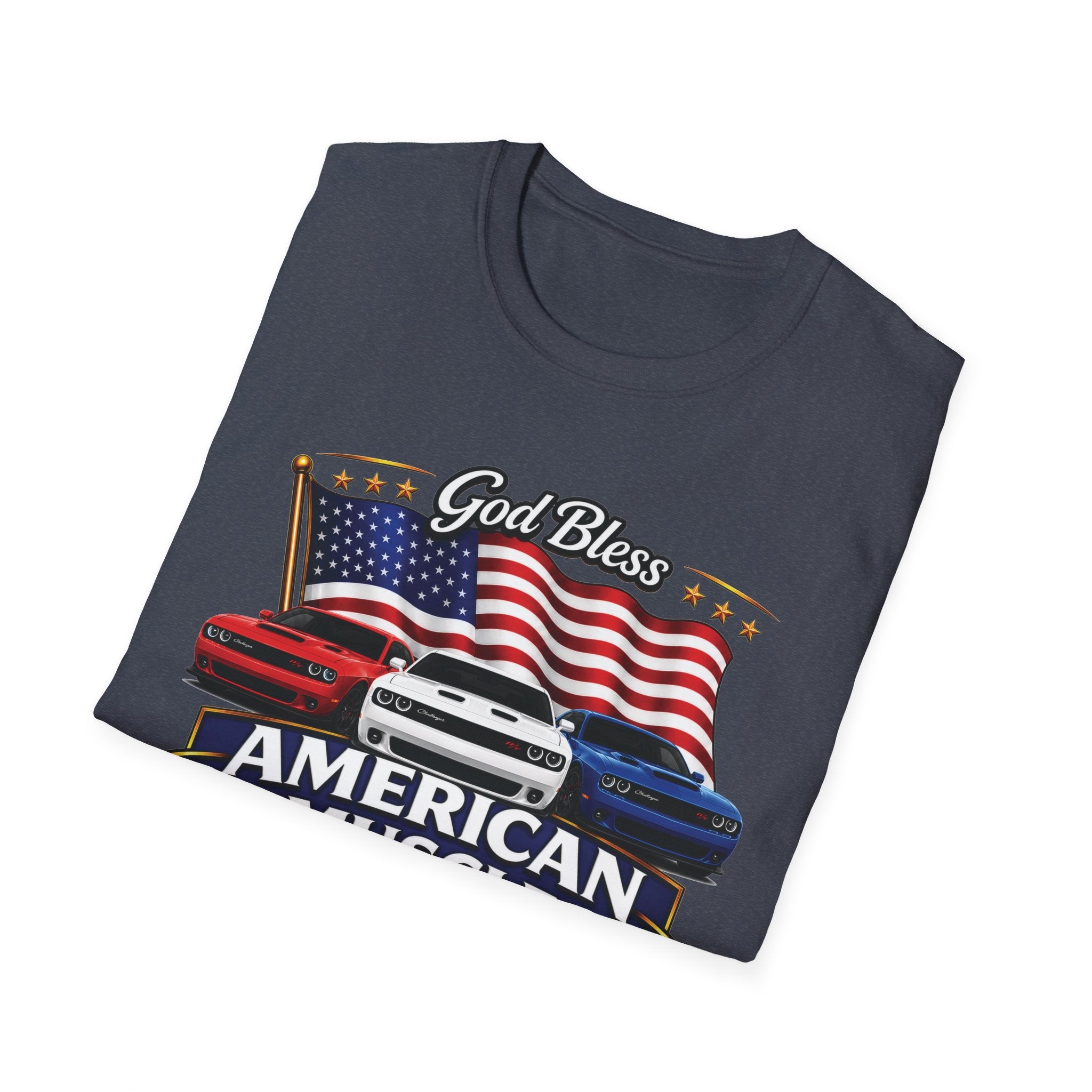 God Bless American Muscle Shirt - Challenger
